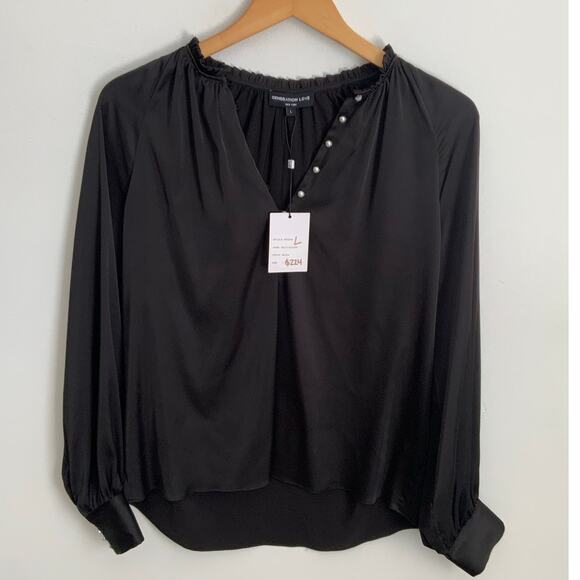 Generation Love Kelcy‎ Black blouse NWT size large - Picture 1 of 7